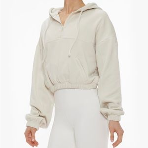 Alo stadium half zip hoodie